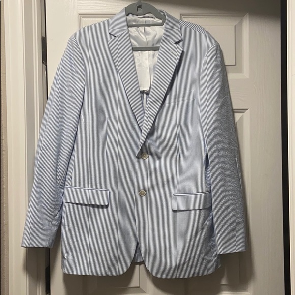 Lauren Ralph Lauren | Seersucker Pinstripe Blazer